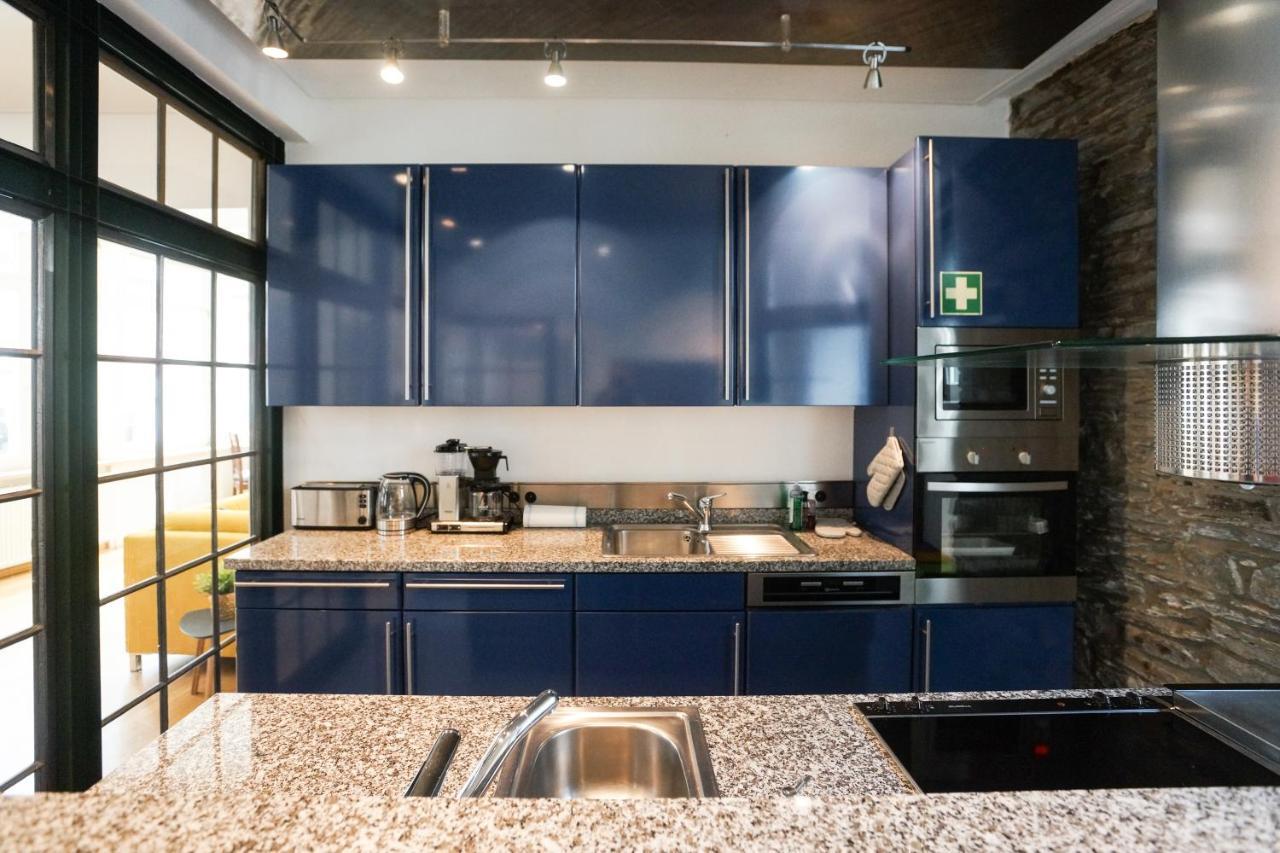 LOFT13 Traumhafte Wohnung mit Terrasse für 8 Gäste Monschau Exterior foto