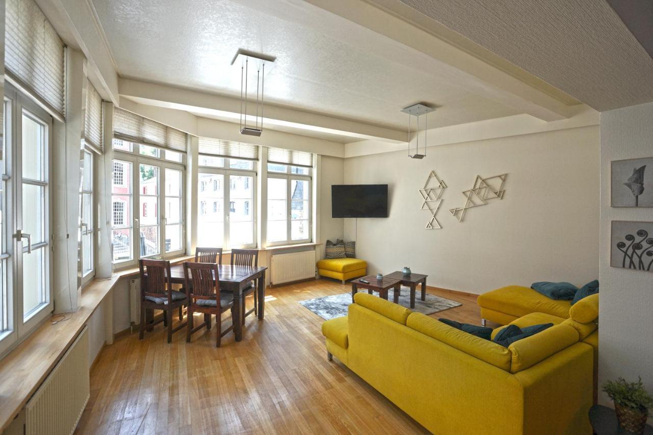 LOFT13 Traumhafte Wohnung mit Terrasse für 8 Gäste Monschau Exterior foto