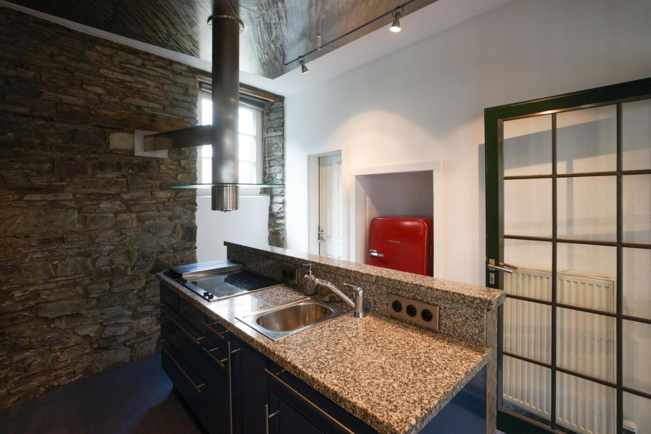 LOFT13 Traumhafte Wohnung mit Terrasse für 8 Gäste Monschau Exterior foto