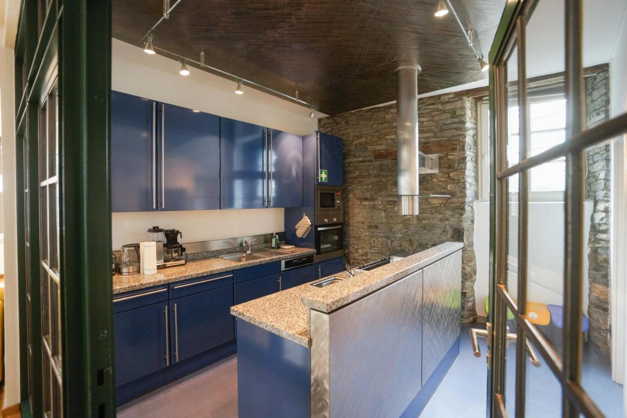 LOFT13 Traumhafte Wohnung mit Terrasse für 8 Gäste Monschau Exterior foto